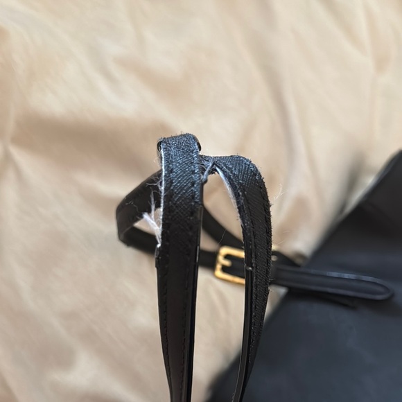 Tory Burch Black Leather Tote - Picture 6 of 6